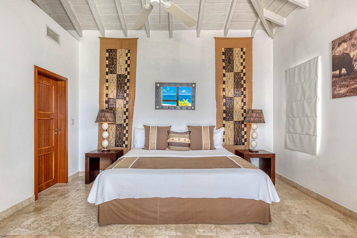 Pool Villa rental St Martin - The bedroom 2